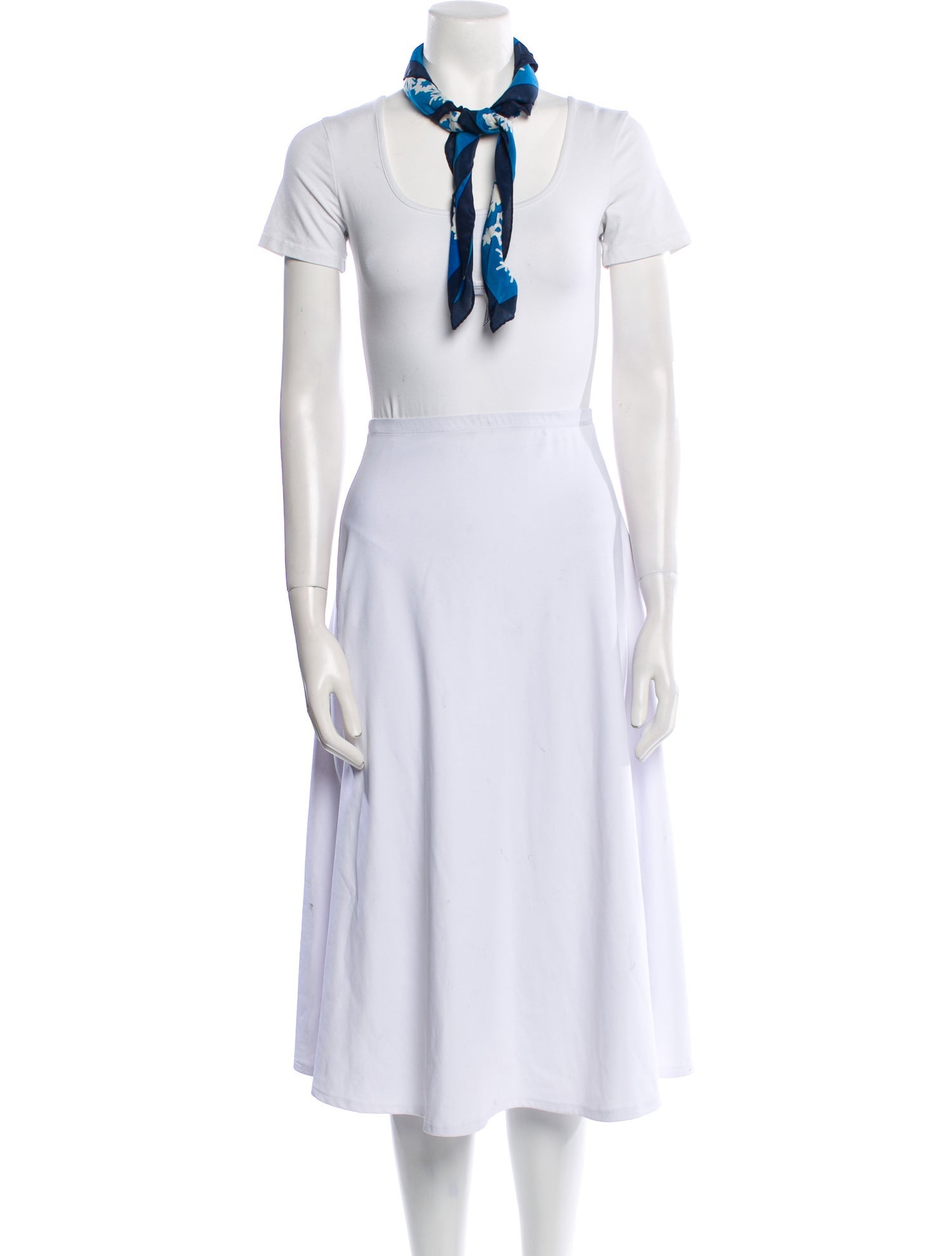 Moschino Silk Printed Scarf